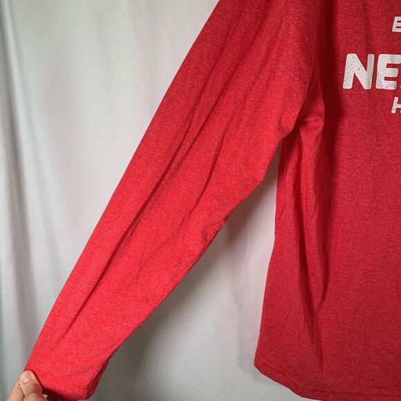 Nebraska Cornhuskers Hoodie Adult Large Red Lightweight Captivating Longsleeve - Picture 4 of 7